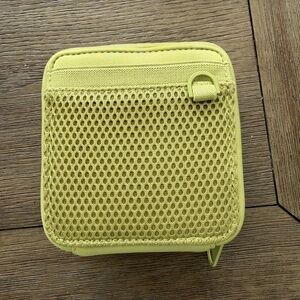 Dagne Dover Neon Yellow Accessory Pouch